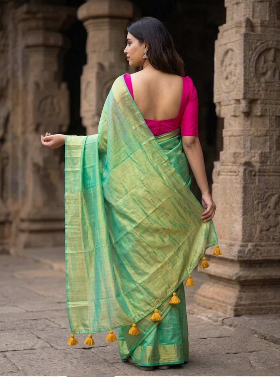 Serene Saree Aesthetics
