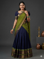 Regal Navy & Olive Elephant Heritage