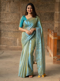 Effortless Elegance in Shimmering Silk