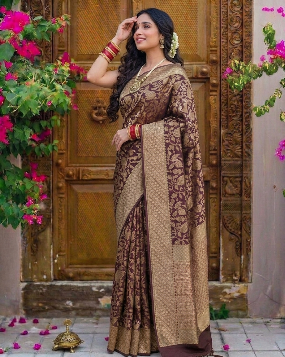 Deep Earth Tones The Timeless Elegance of Silk