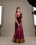 Vintage Mauve & Burgundy Regal Splendor