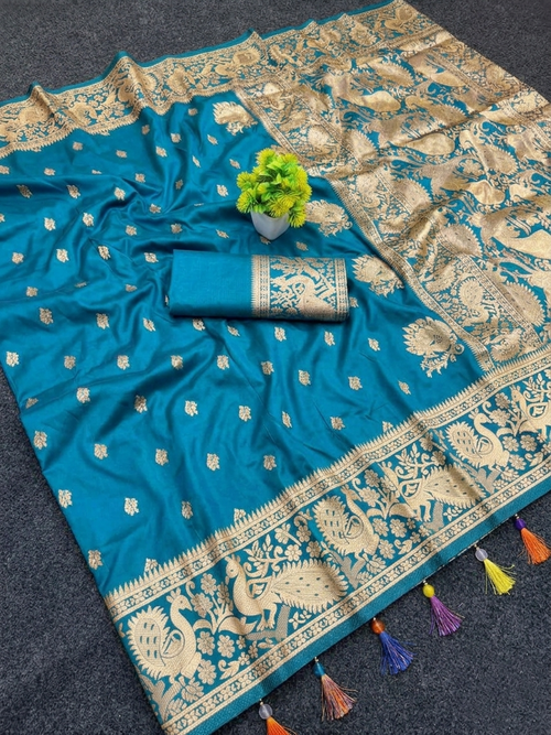 Celebrating Tradition Festive Radiance in Silk