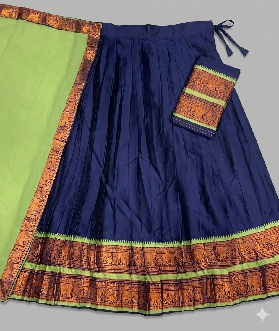 Regal Navy & Olive Elephant Heritage