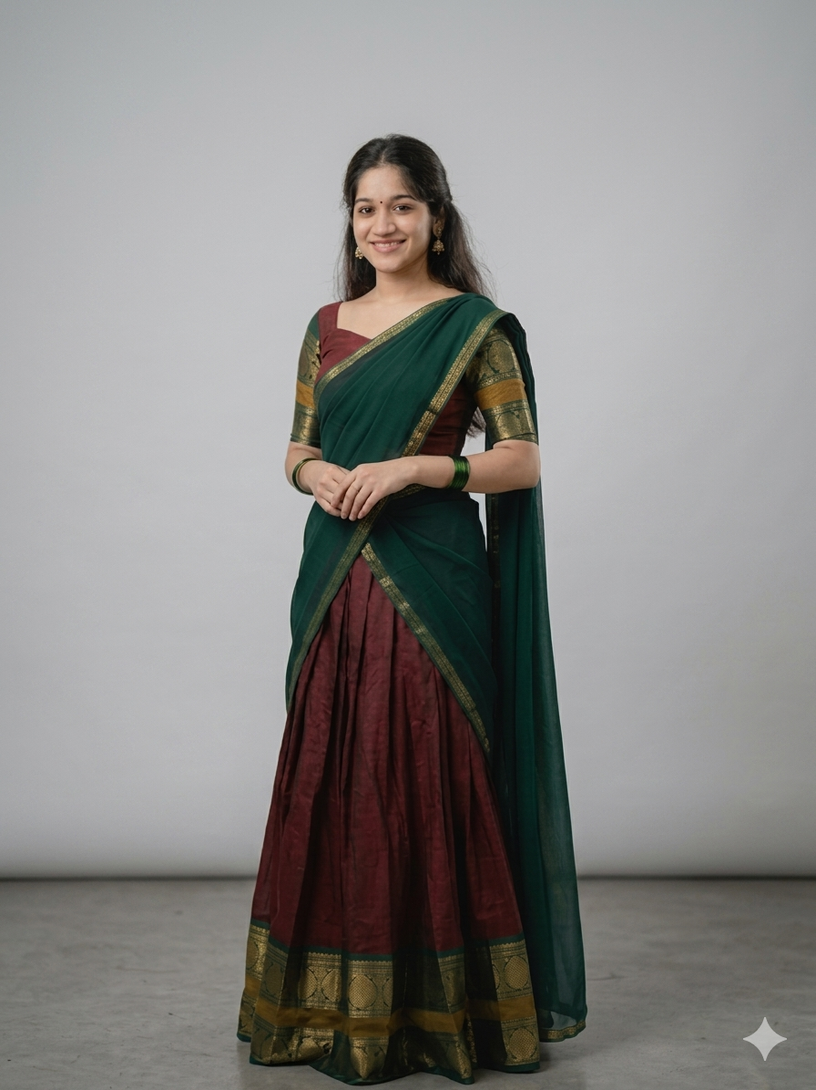 Timeless Maroon & Emerald Heritage