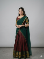 Timeless Maroon & Emerald Heritage