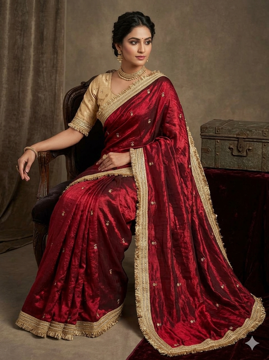 Regal Maroon Shimmer