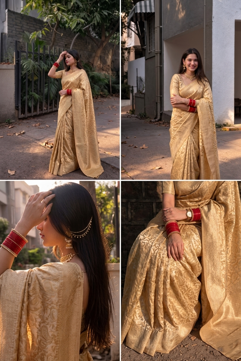 Classic Charm in a Stunning Silk Saree