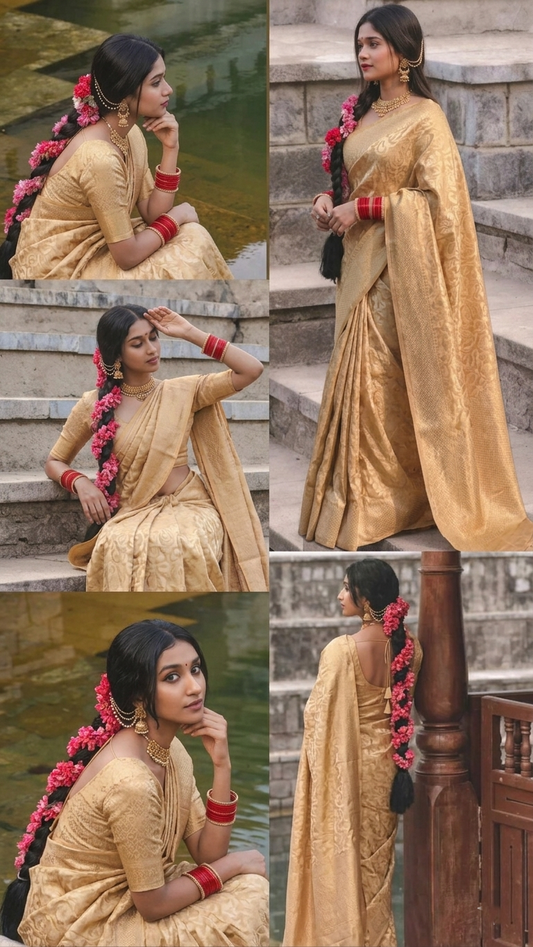 Classic Charm in a Stunning Silk Saree