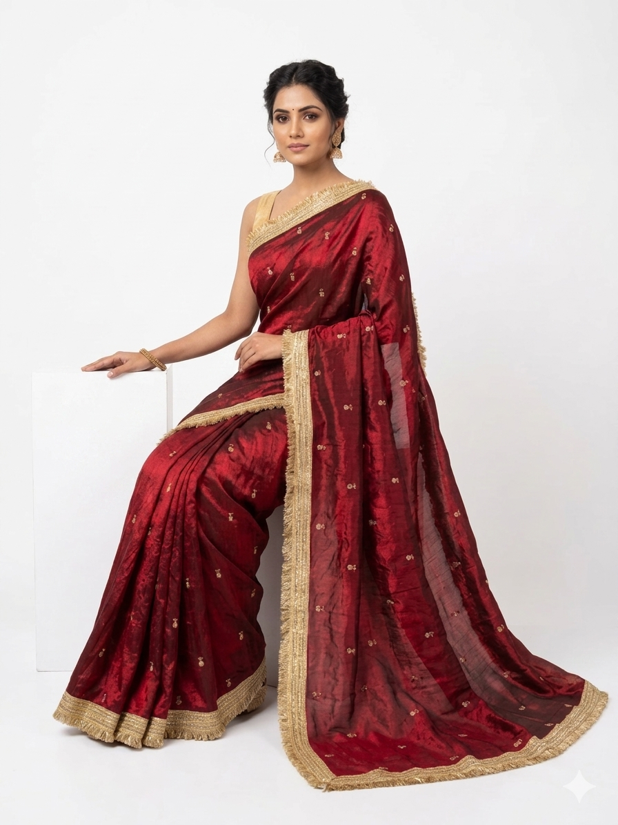 Regal Maroon Shimmer