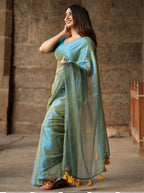 Effortless Elegance in Shimmering Silk