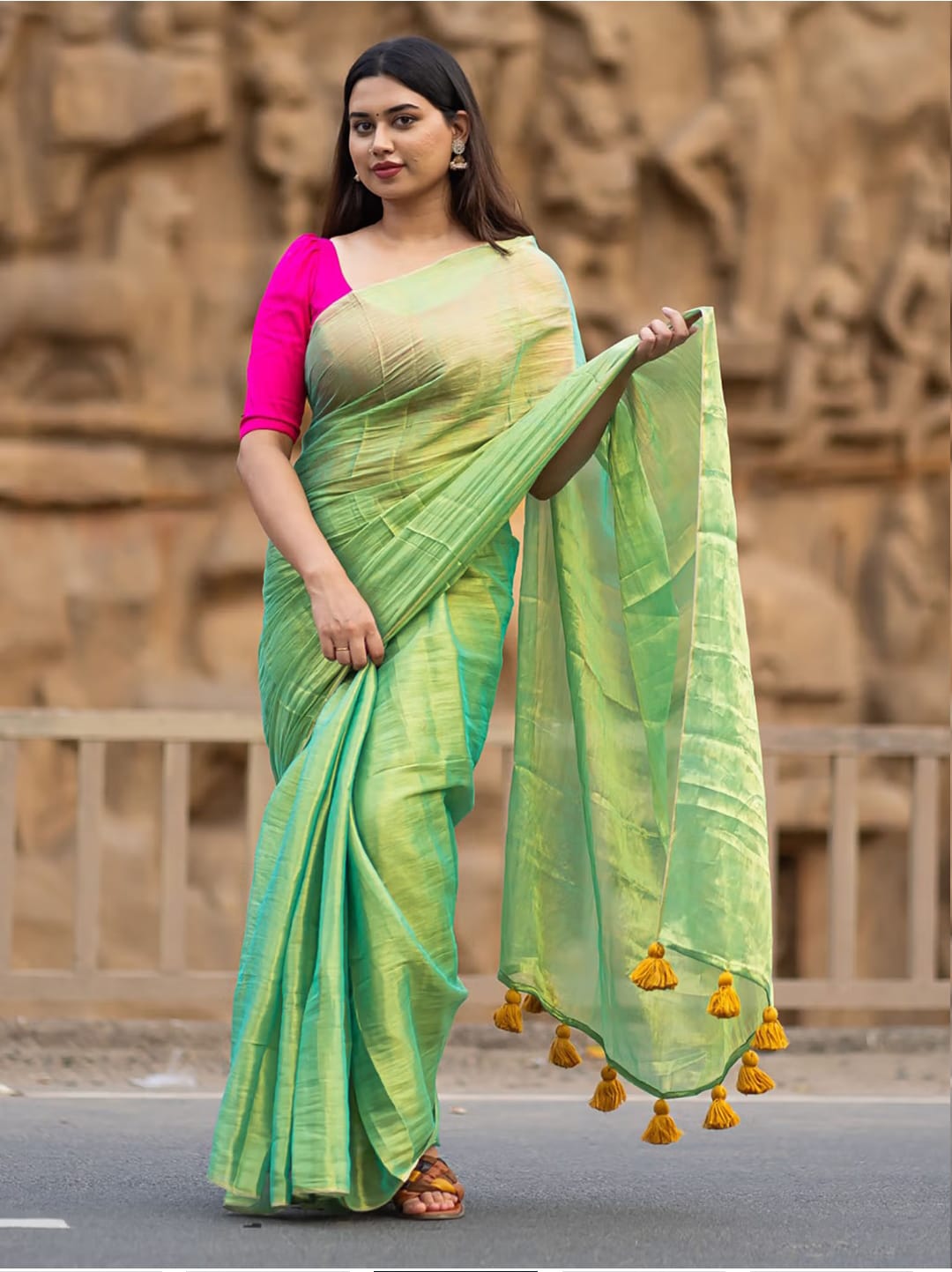 Serene Saree Aesthetics