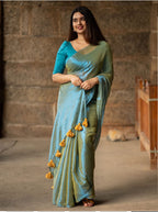 Effortless Elegance in Shimmering Silk