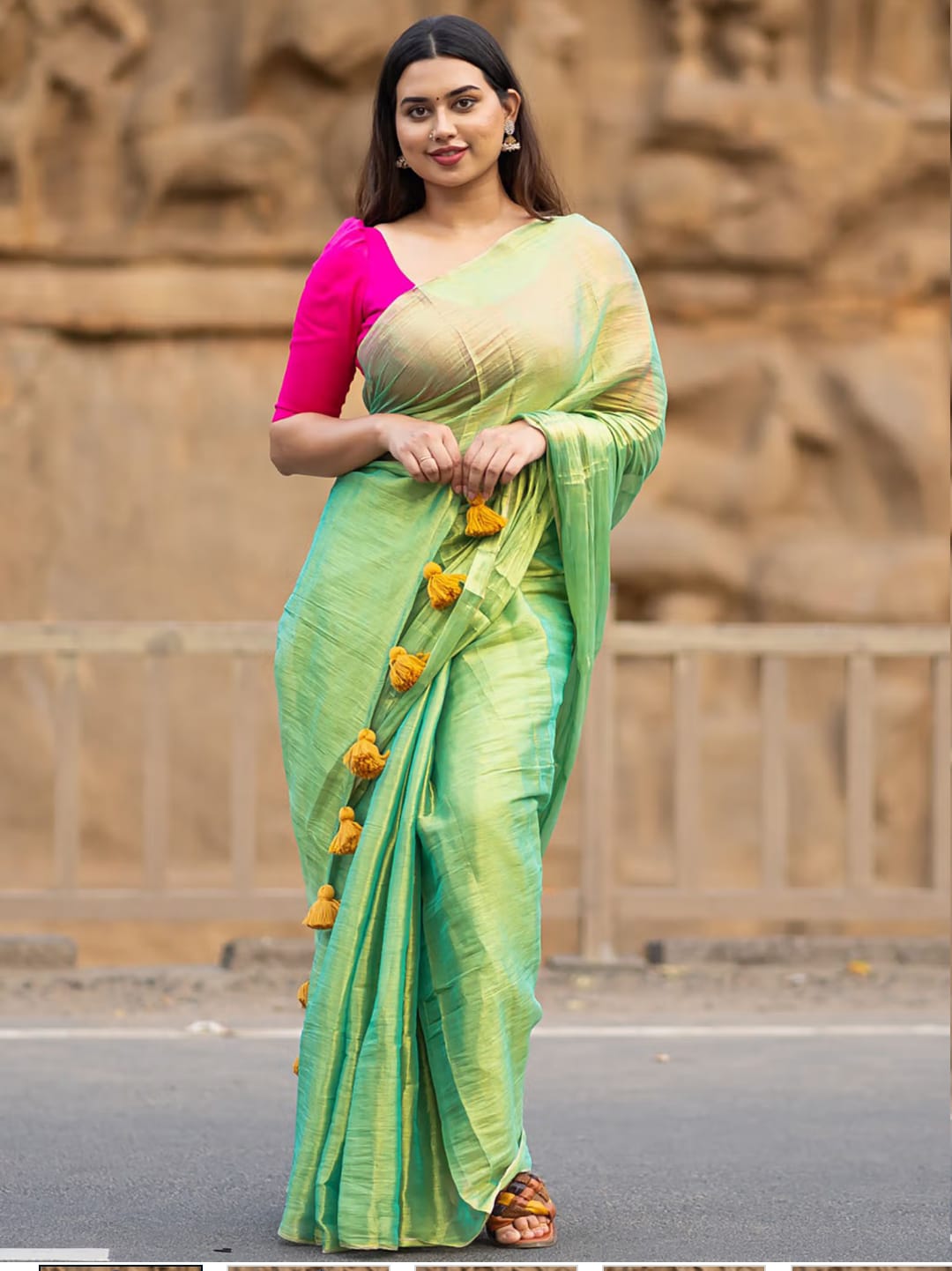 Serene Saree Aesthetics