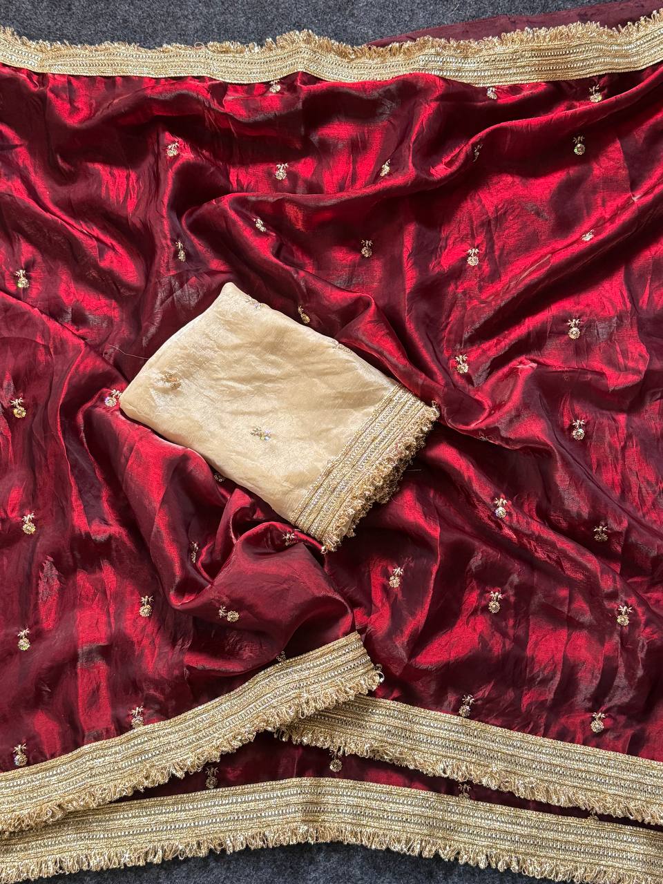 Regal Maroon Shimmer