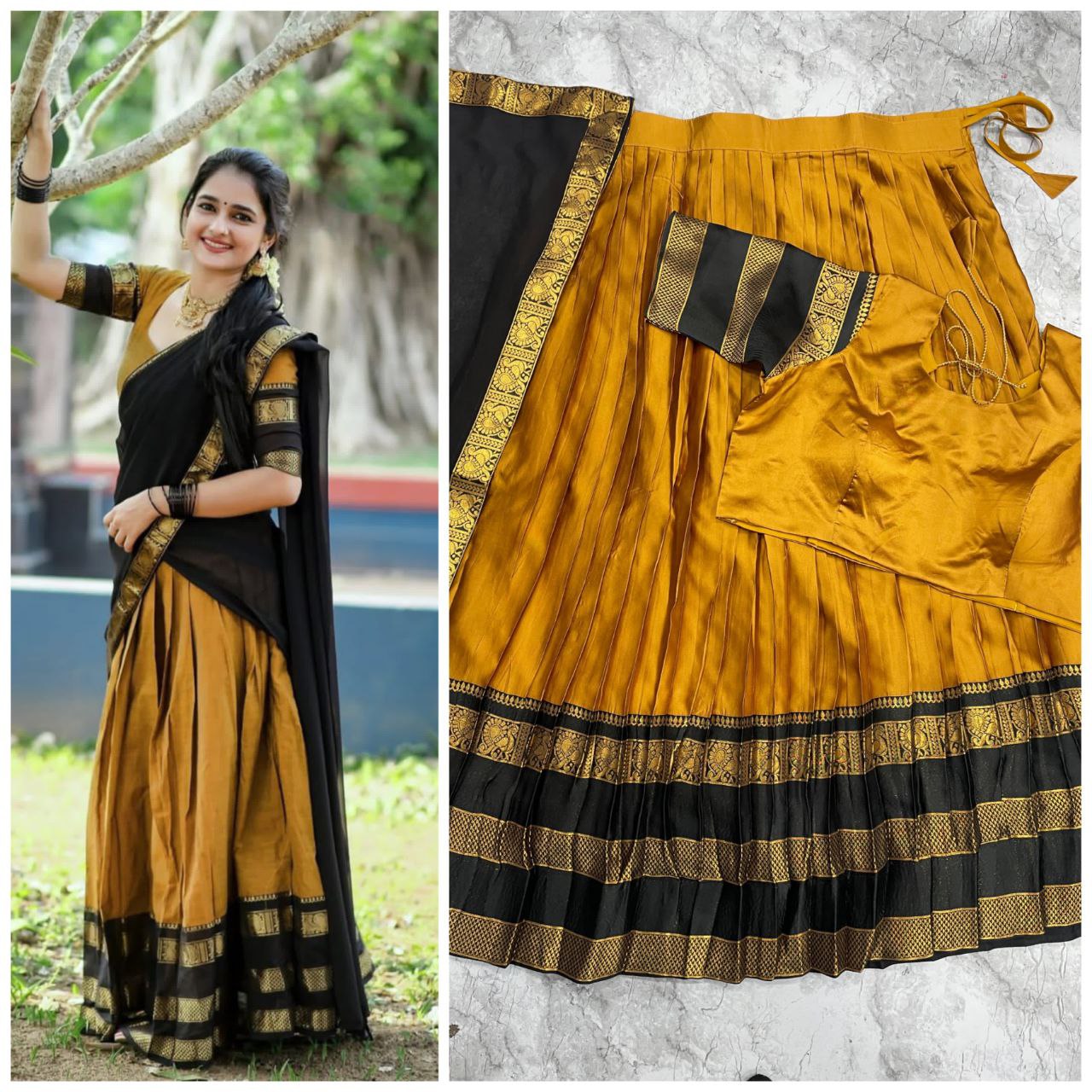 Lustrous Ochre & Midnight Onyx Radiance
