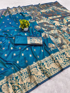 Celebrating Tradition Festive Radiance in Silk