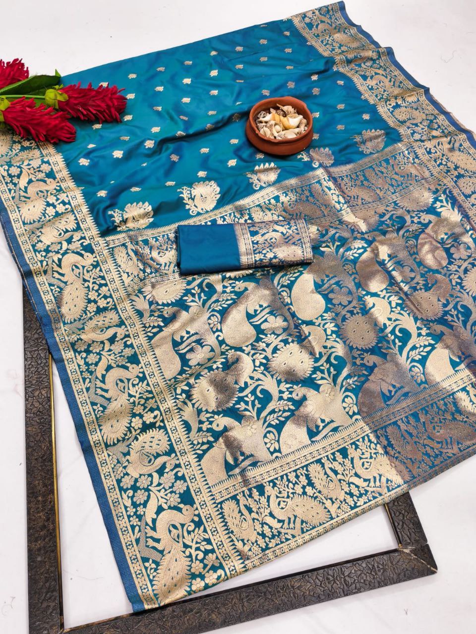 Celebrating Tradition Festive Radiance in Silk