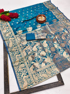 Celebrating Tradition Festive Radiance in Silk